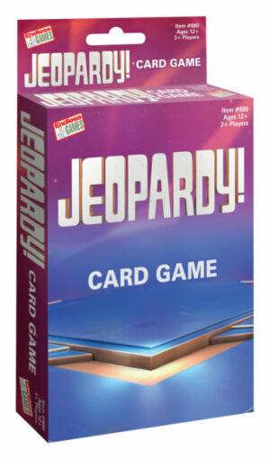 Jeopardy Card Game box