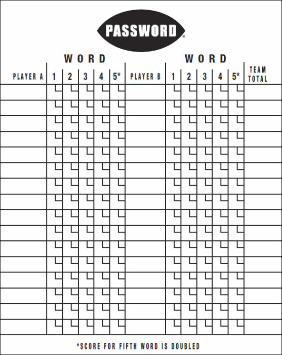 Password - The Original Word Association Game