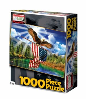 The Patriot 1000 piece jigsaw puzzle box